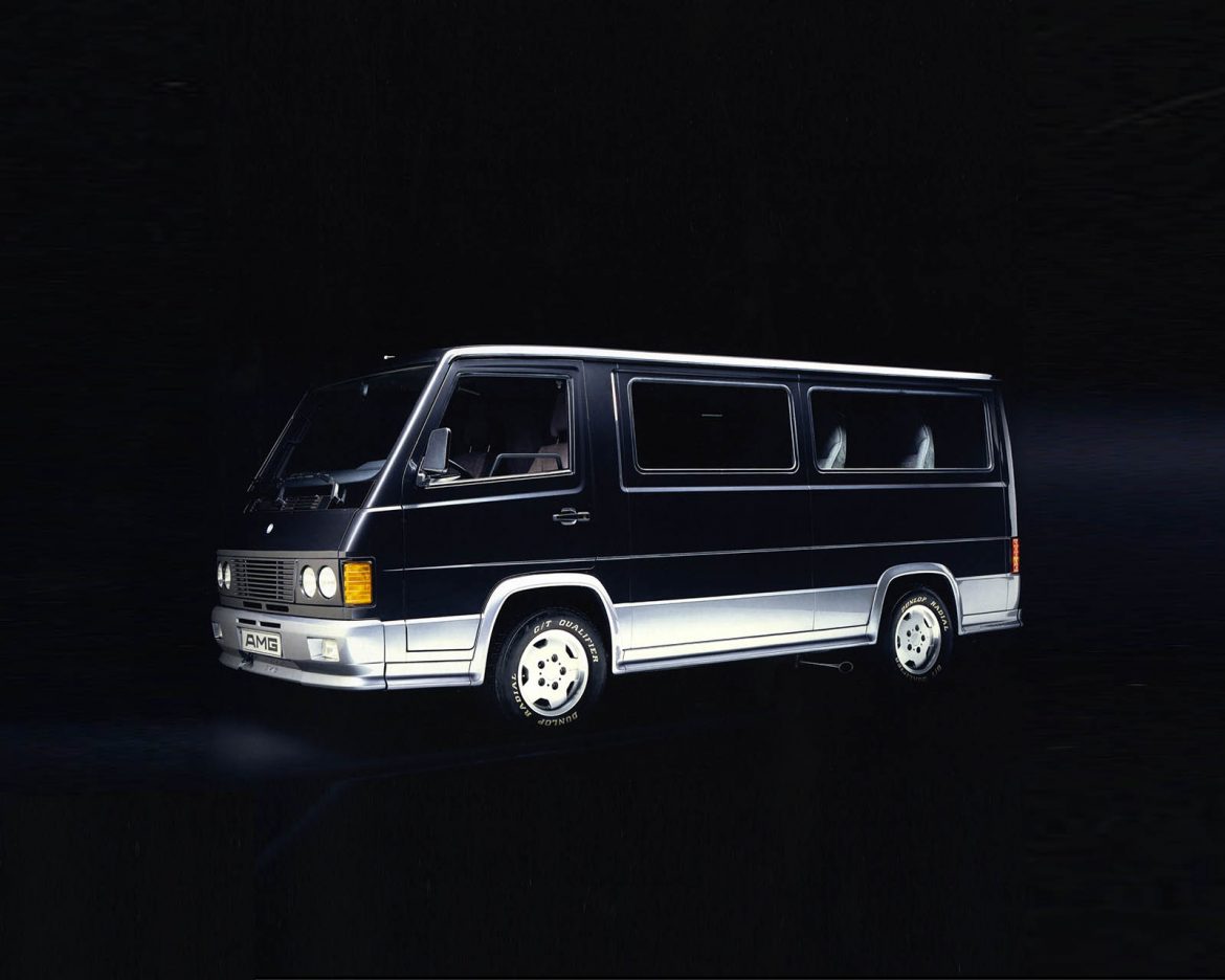 Mercedes-Benz MB 100 AMG. ¡Explosión de extravagancia!