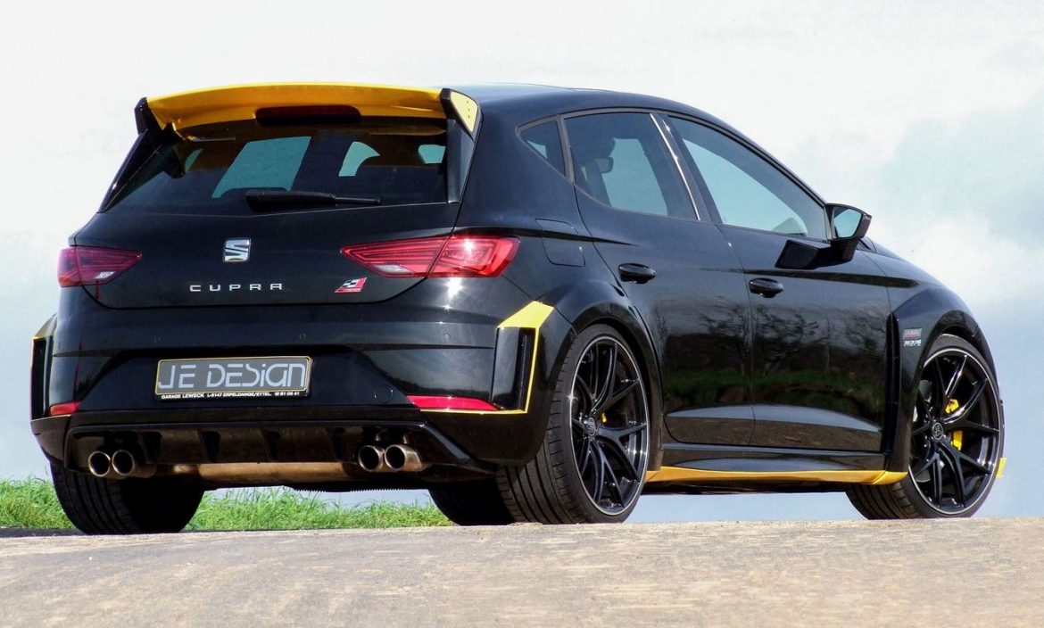 JE DESIGN revienta de esteroides al León Cupra R. Sin límite.
